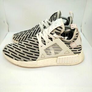 Adidas NMD XR1 Fashion Sneakers Mens Size‎ 10 Black White Colorful Shoes Stripes